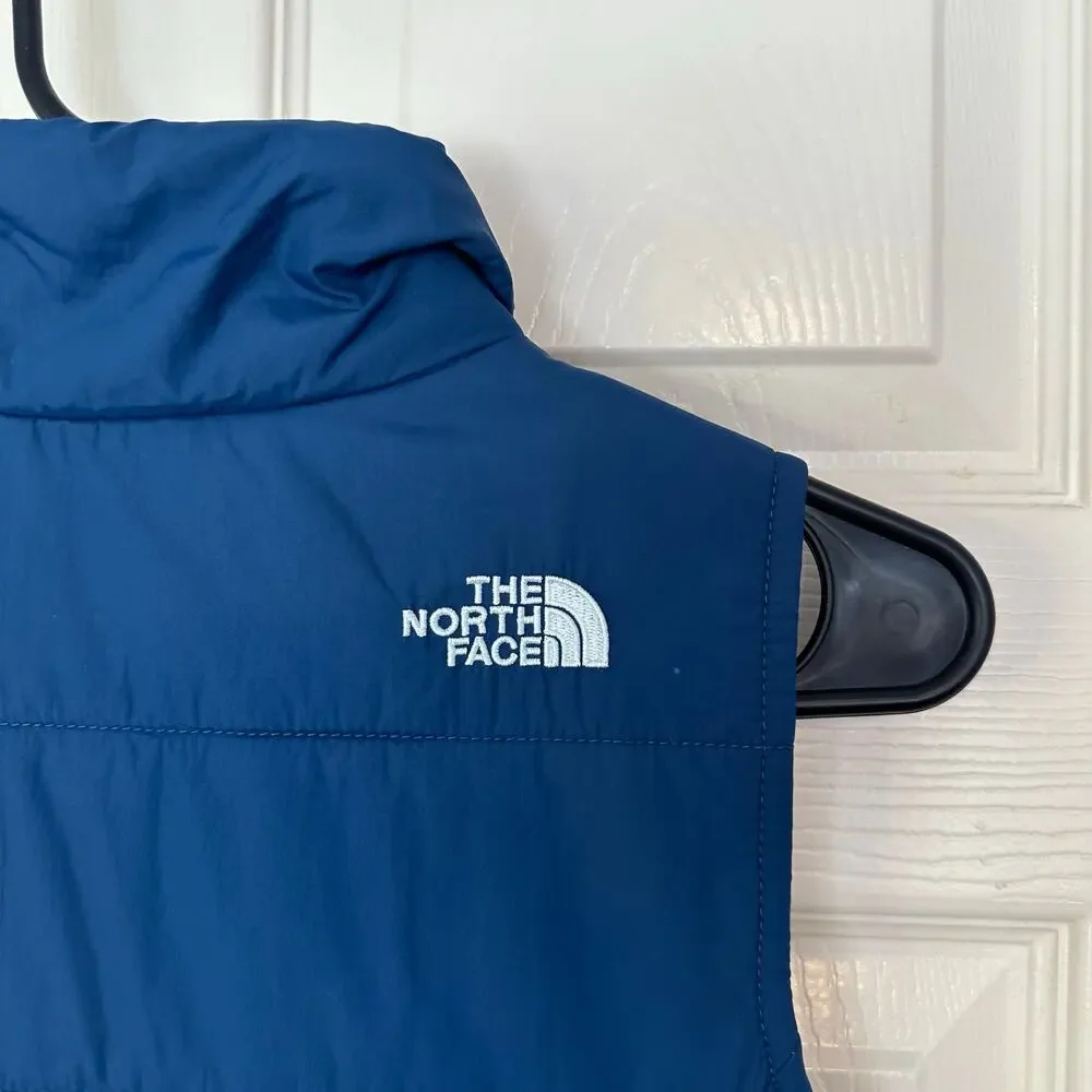 The North Face Girl’s Harway Quilted Puffer Vest Size L (14/16) Blue Winter